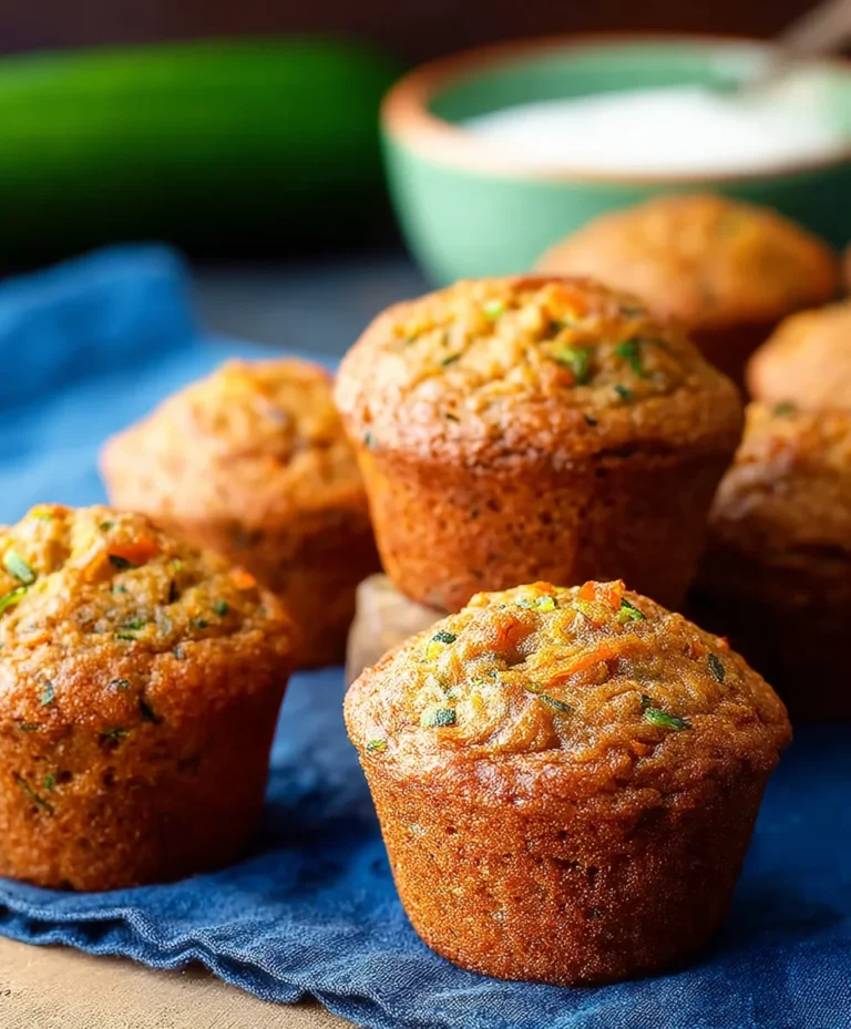 Carrot Zucchini Mini Muffins Delicious & Easy Recipe