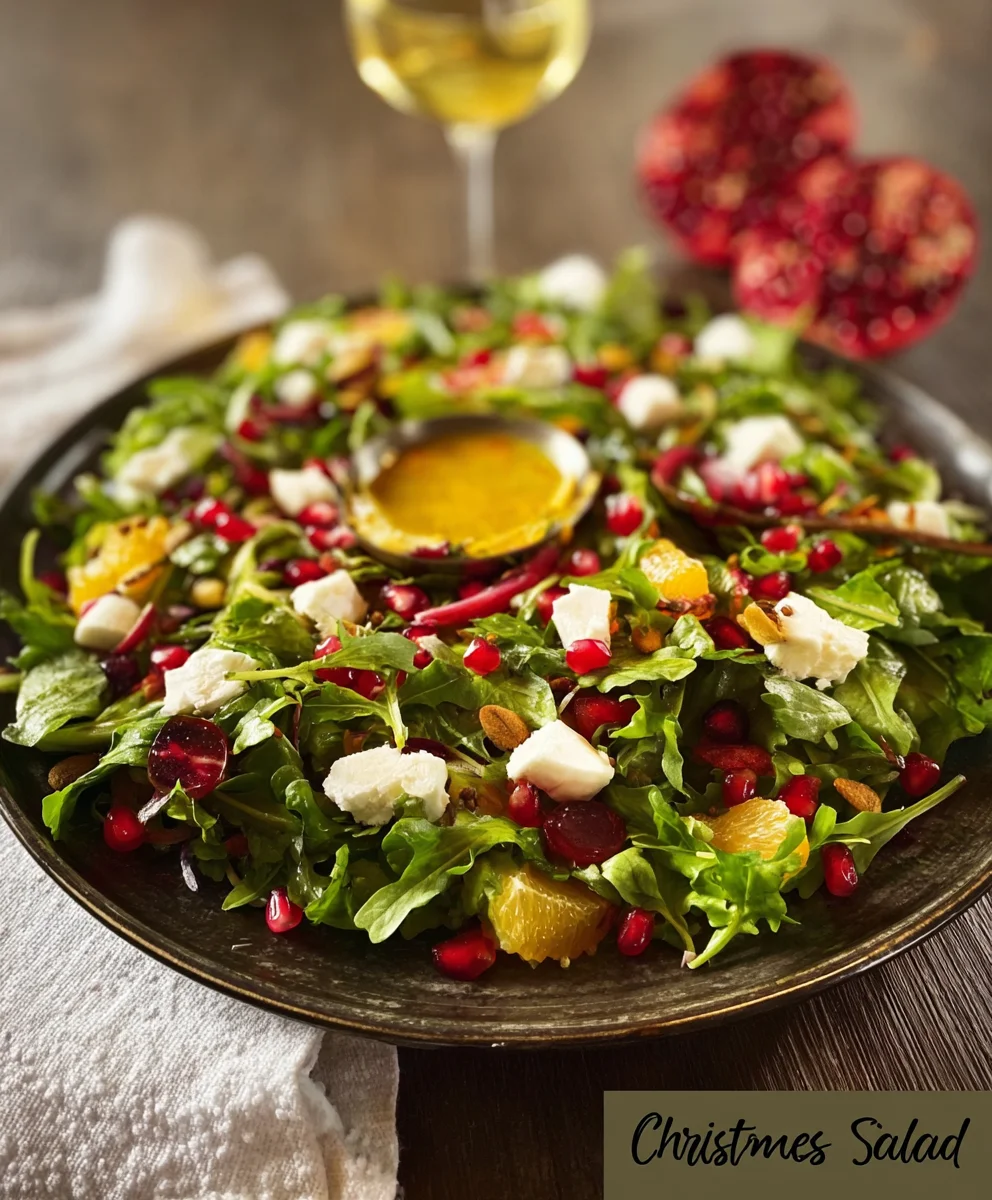 Festive Christmas Salad- Easy Holiday Favorite