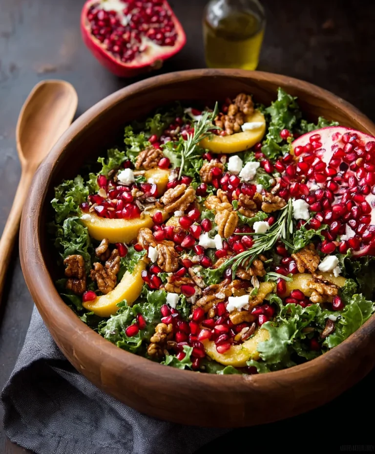 Autumn Harvest Salad – Fresh Pomegranate Delight