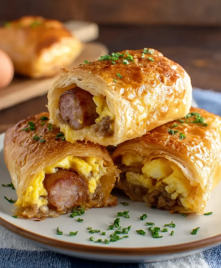 Beef Egg Breakfast Roll-Ups Quick Easy Treat