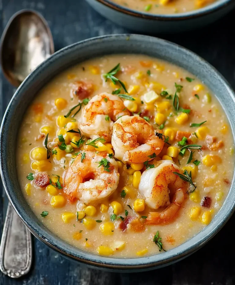 Easy Shrimp Corn Soup – Creamy & Delicious