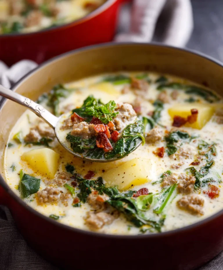 Olive Garden Zuppa Toscana Soup-Beef Sausage Version