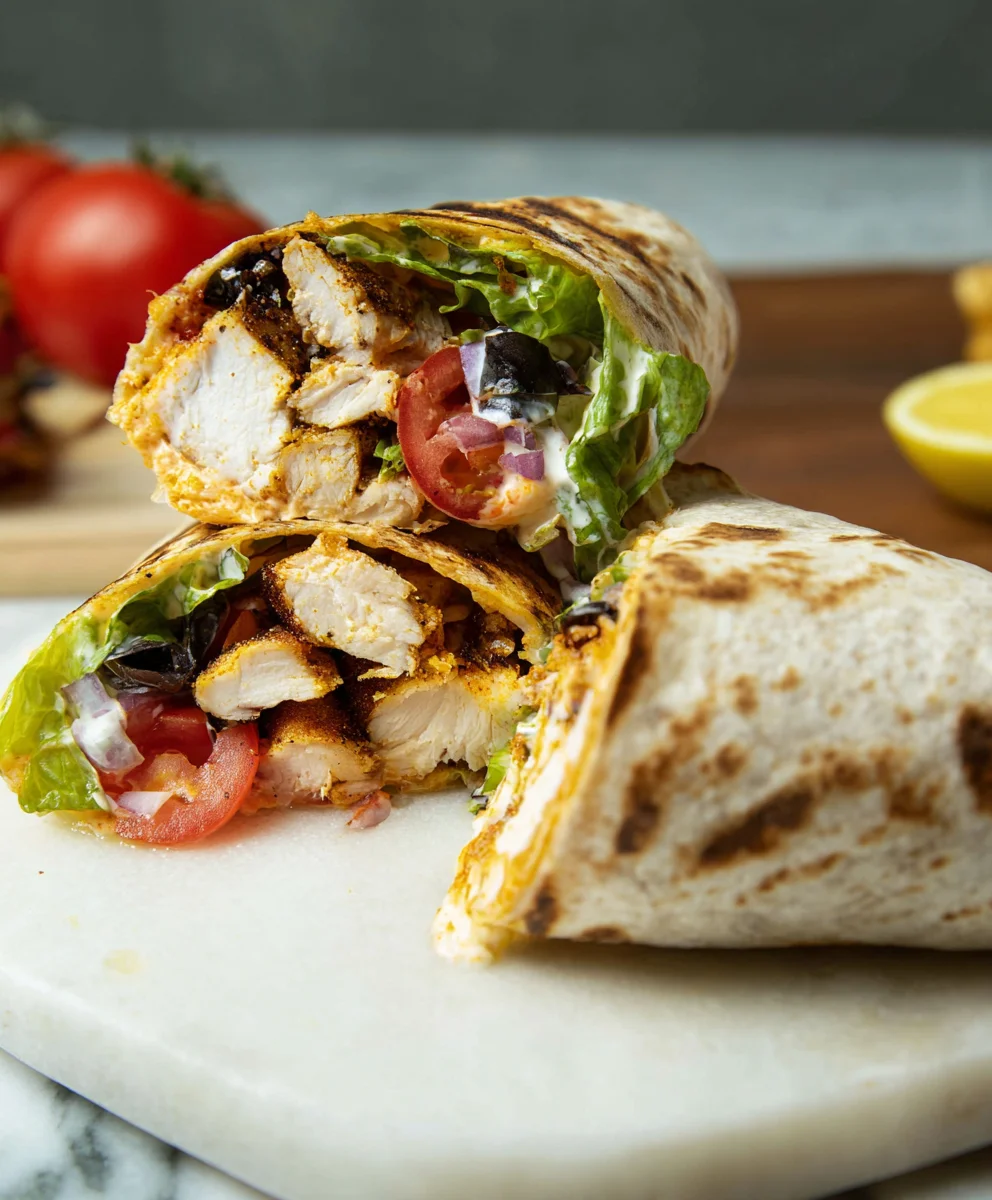 Chipotle Ranch Grilled Chicken Burrito Recipe