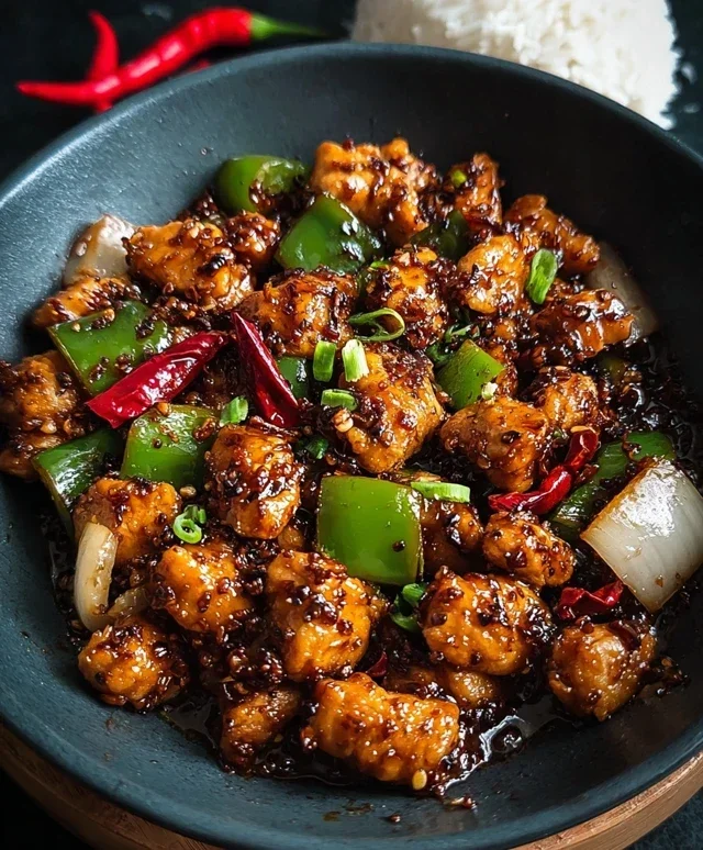 Easy Black Pepper Chicken