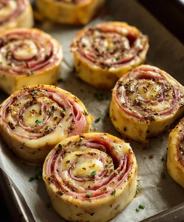 Beef Beef Ham and Cheese Pinwheels