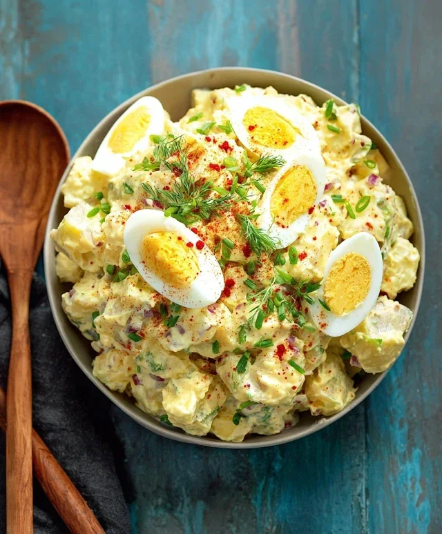 Deviled Egg Potato Salad