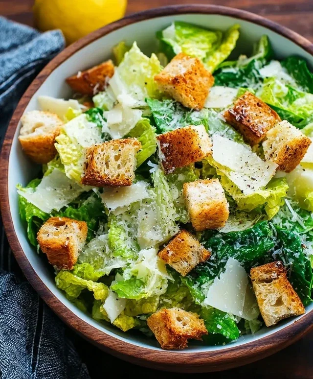 Classic Caesar Salad Croutons