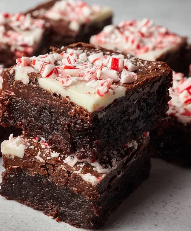 Peppermint Brownies