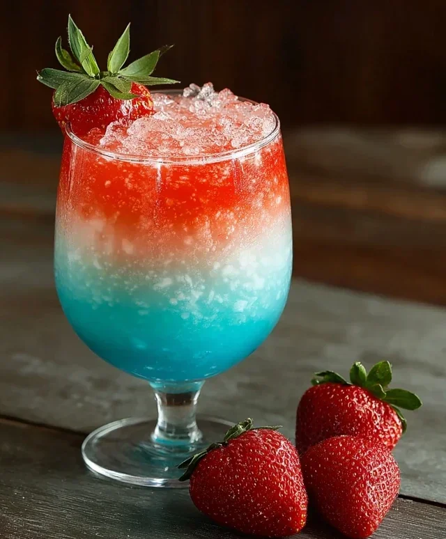 Patron Strawberry Blue Hawaiian