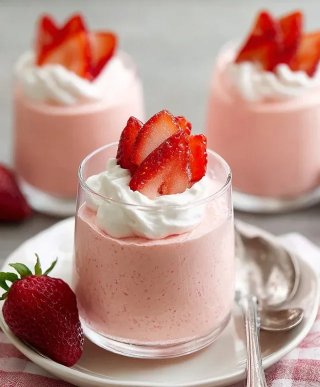 Strawberry Mousse