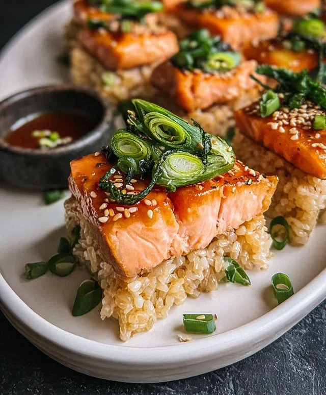 Salmon Crispy Rice