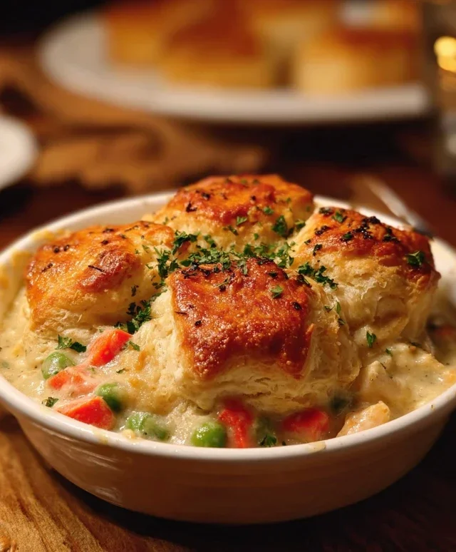 red lobster biscuit chicken pot pie