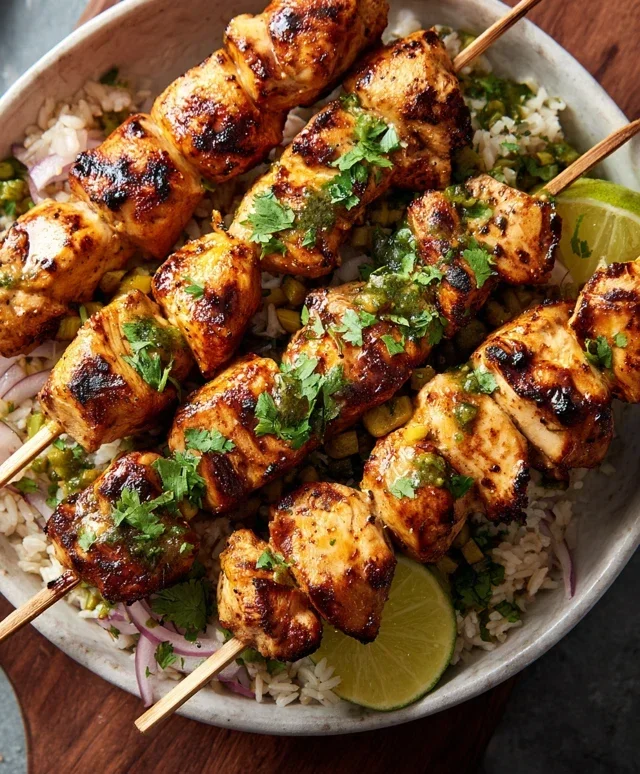 14 Chicken Skewer Recipes for Easy Dinners!