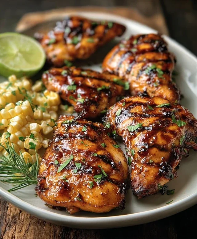 Grilled Hot Honey Chicken