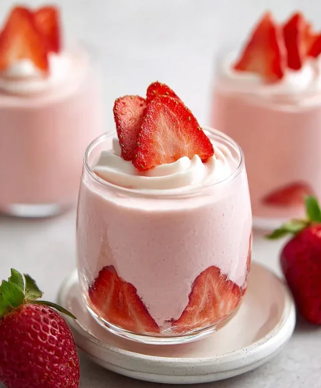 Strawberry Mousse