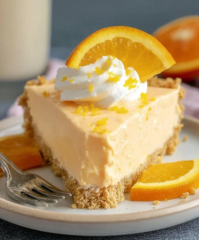 Orange Creamsicle Pie