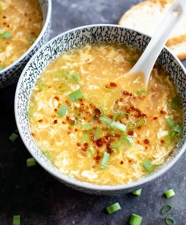 Homemade Egg Drop Soup (Keto & Gluten Free)