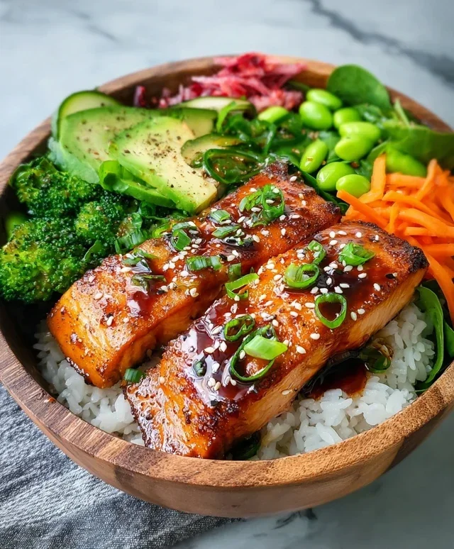 Meal Prep Teriyaki Salmon Rice Bowls