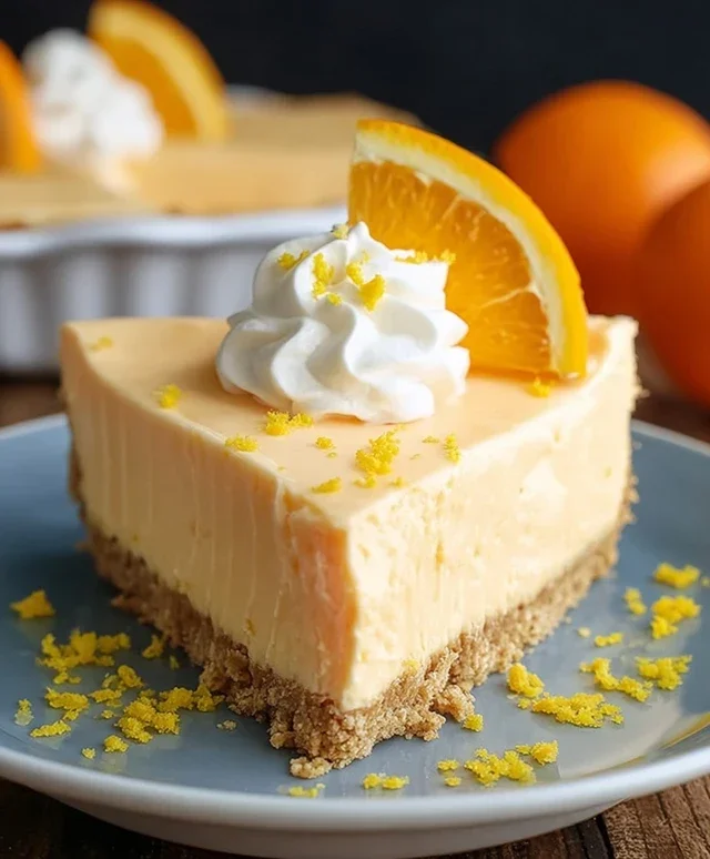 Orange Creamsicle Pie