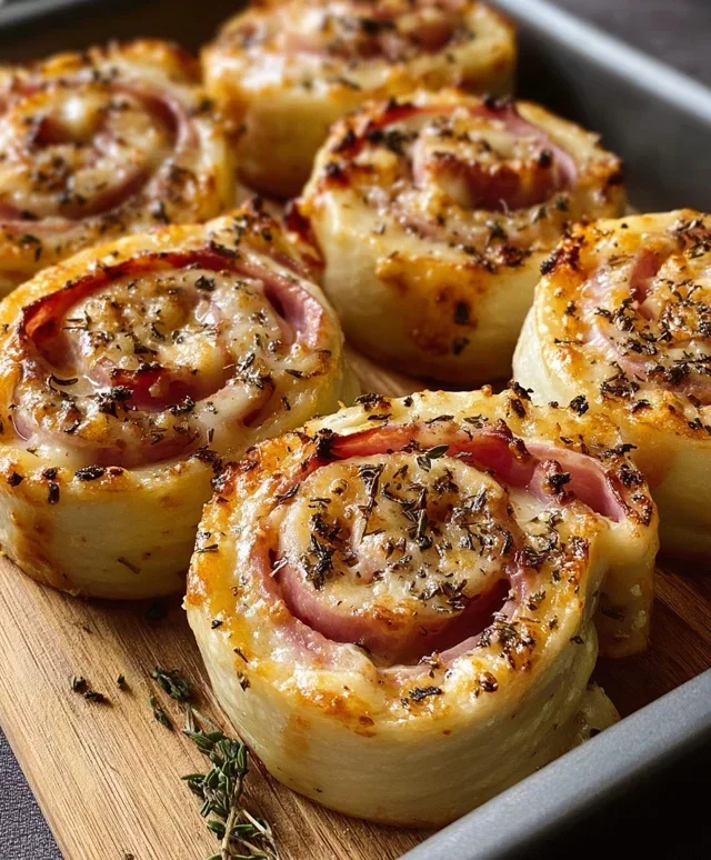 Beef Beef Ham and Cheese Pinwheels