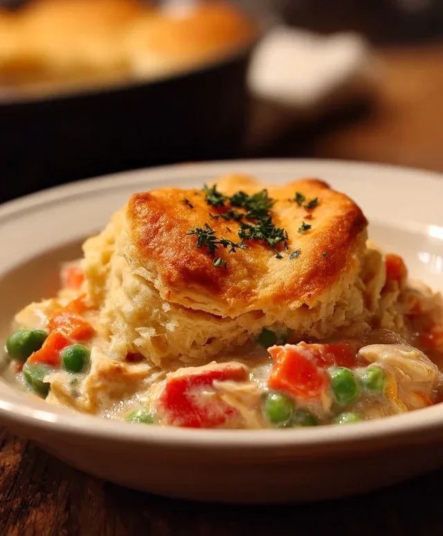 red lobster biscuit chicken pot pie
