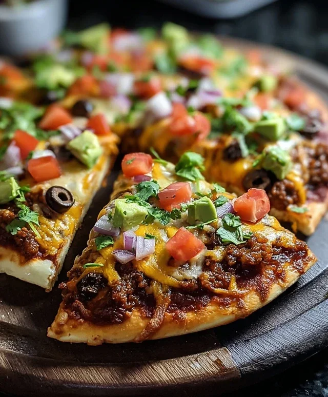 Homemade Mexican Pizza