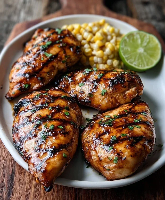 Grilled Hot Honey Chicken