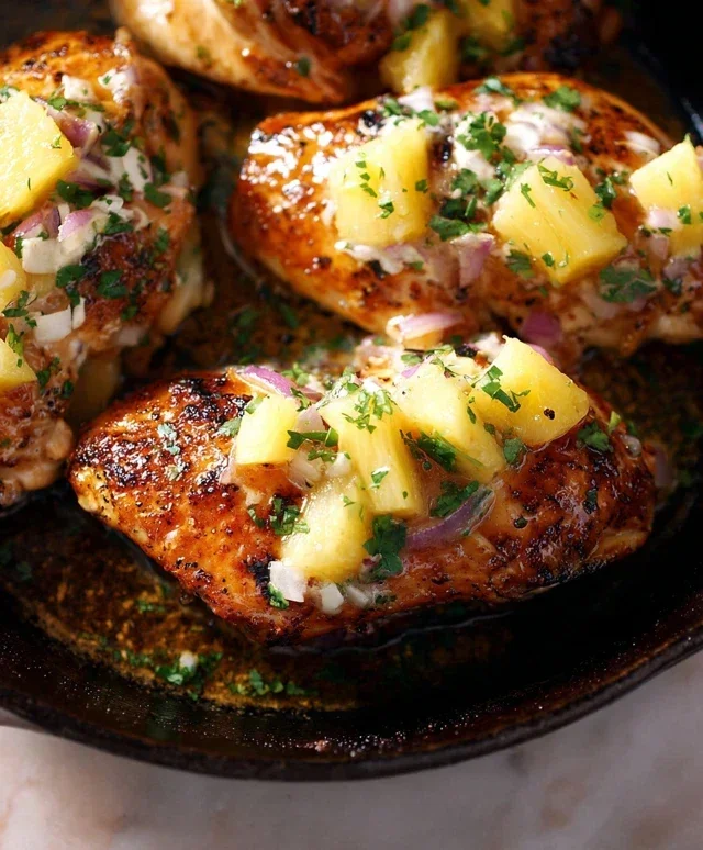 Pineapple Baked Chicken