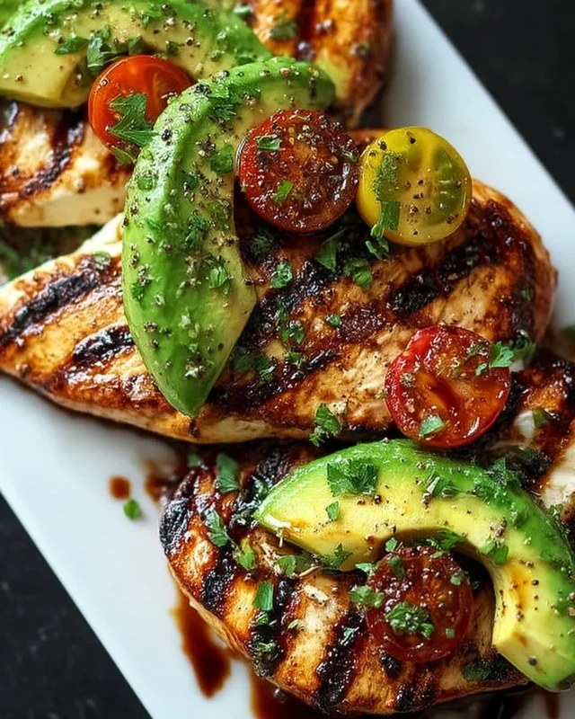 Grilled California Avocado Chicken Recipe