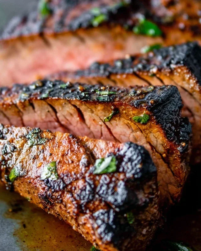 Balsamic Steak Gorgonzola Salad with Grilled Corn