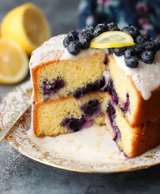 Lemon Blueberry Cake