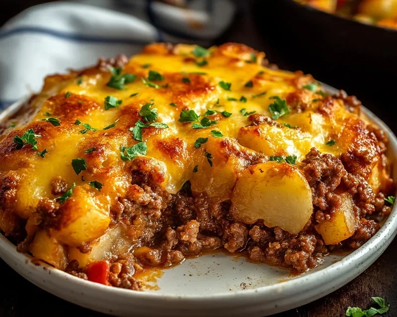 Hobo Casserole Ground Beef