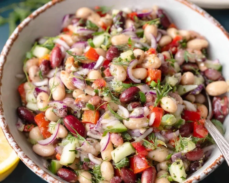 Mediterranean Bean Salad