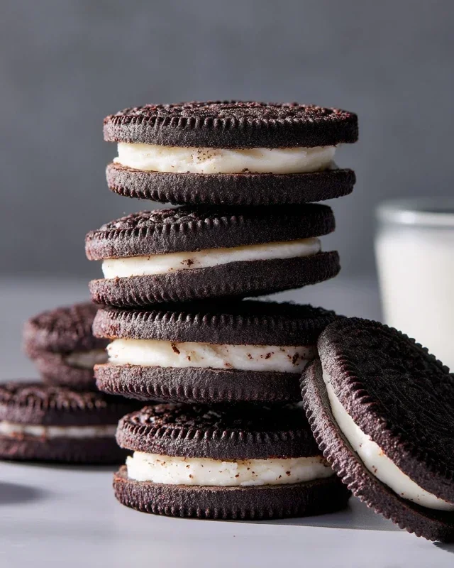 Homemade Oreo Cookies