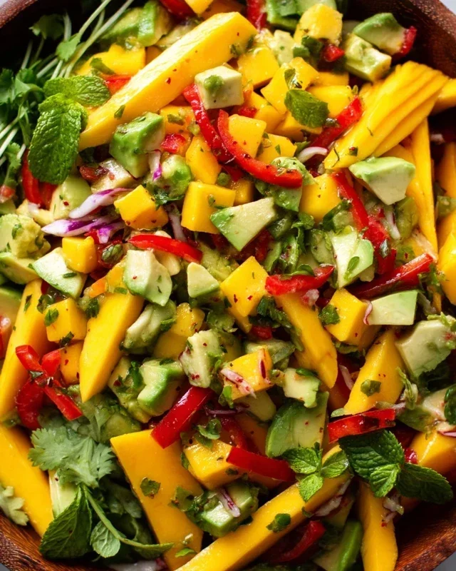 Healthy Mango Salad