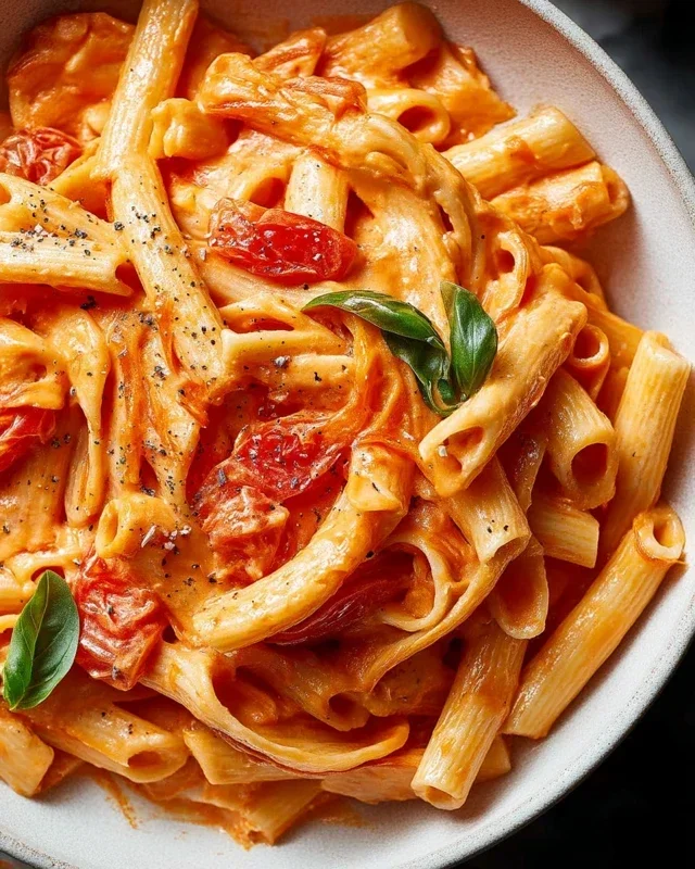 Easy One Pot Creamy Tomato Pasta