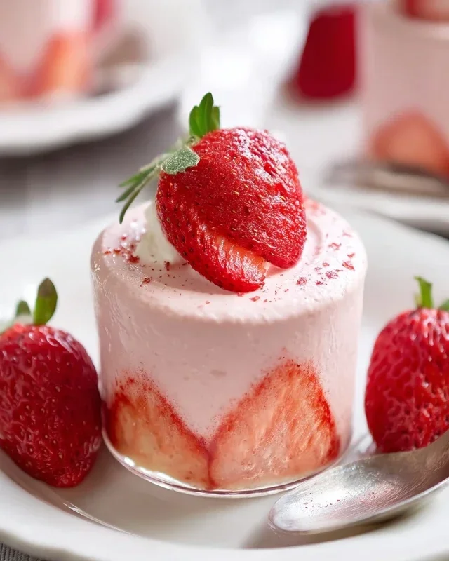 Strawberry Mousse