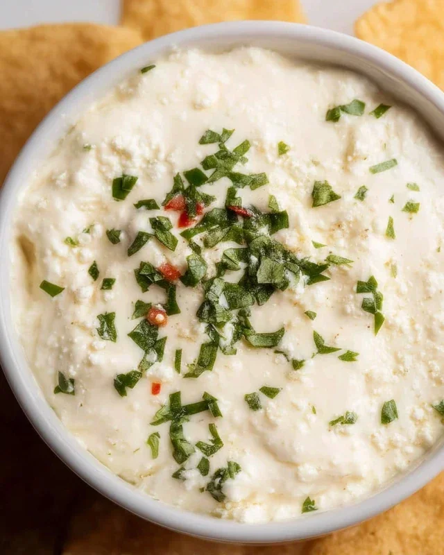 Best Mexican White Cheese Dip