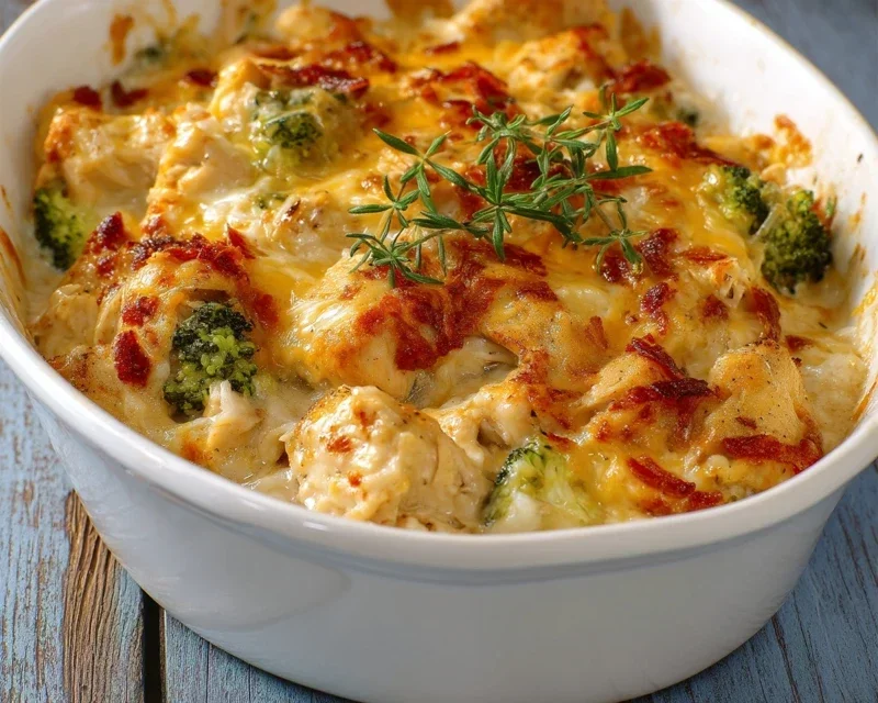 Easy Low Carb Chicken Casserole