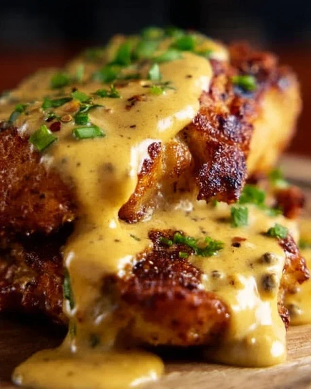 Pretzel Chicken with Mustard-Cheddar Sauce: An Amazing Ultimate Recipe