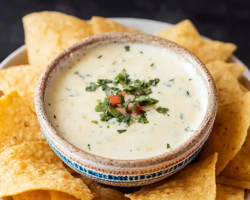 Best Mexican White Cheese Dip