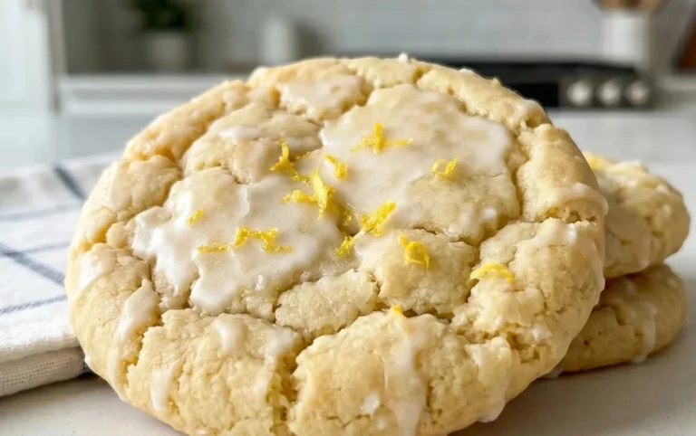 Soft & Chewy Lemon Cookies
