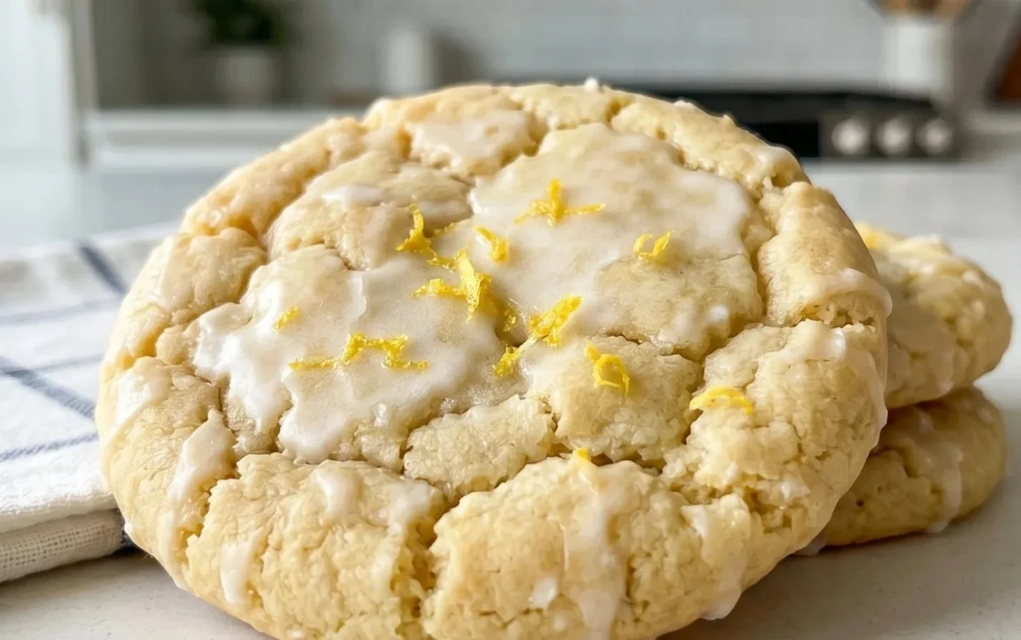 Soft & Chewy Lemon Cookies