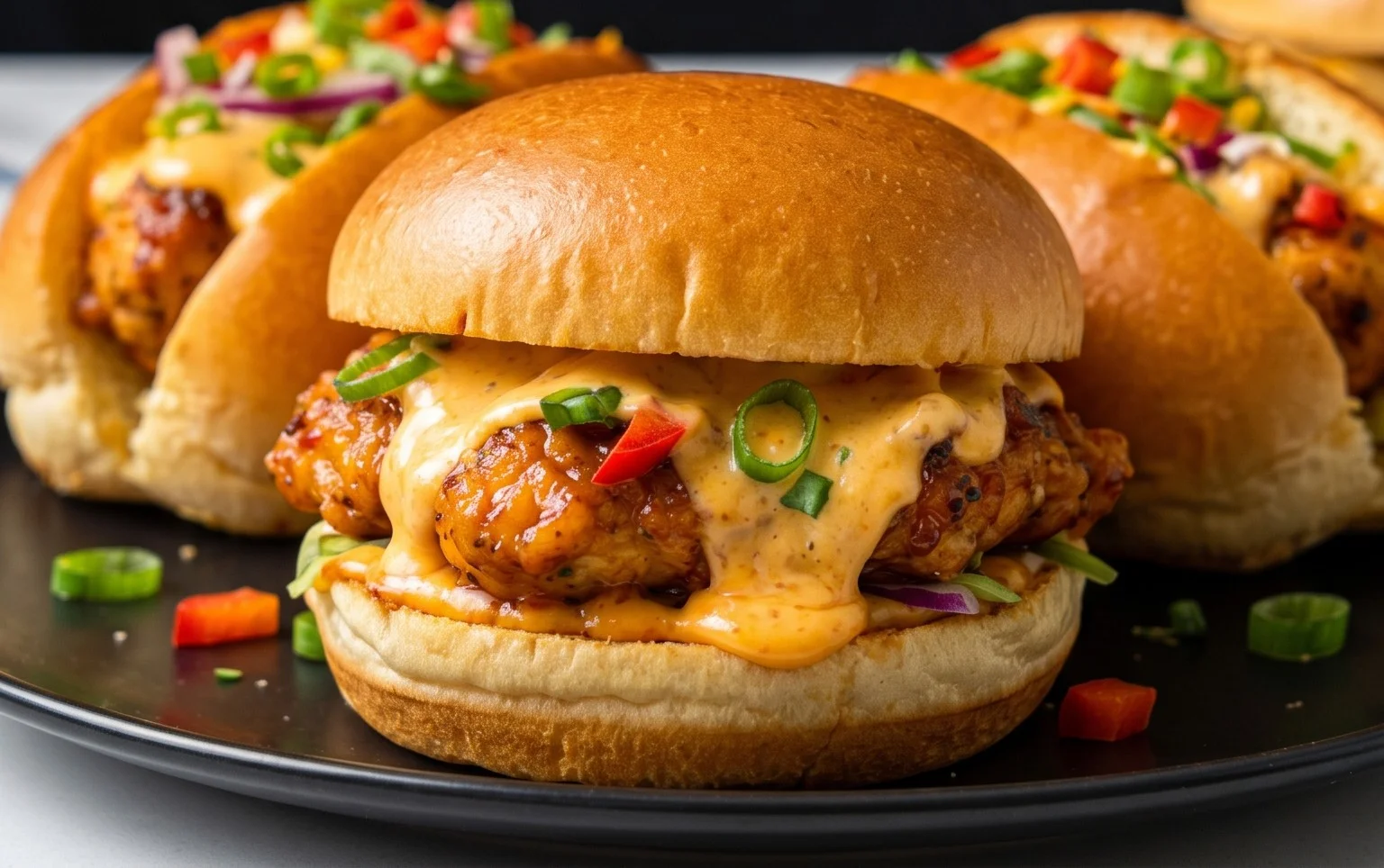 Cheesy Dynamite Chicken Buns