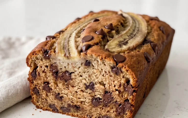 Easy Chocolate Chip Banana Bread