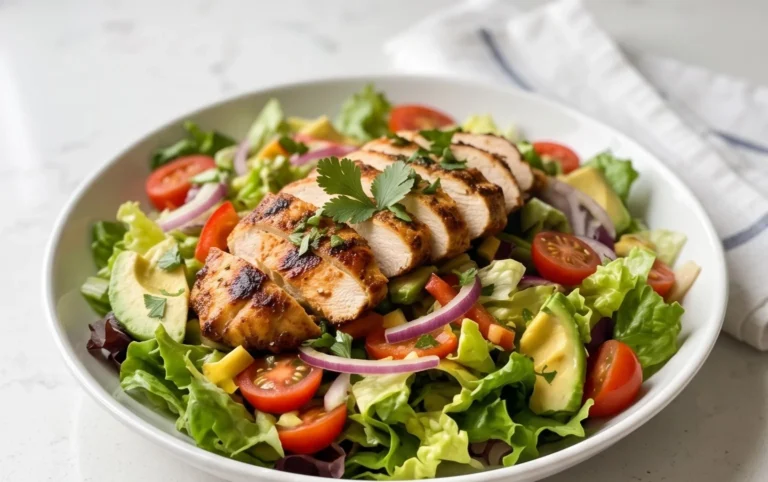 Peruvian Grilled Chicken Salad