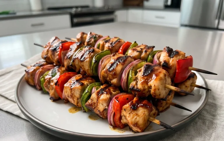 Mexican Barbecue Chicken Skewers