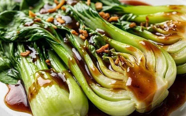 Bok Choy with Oyster Sauce