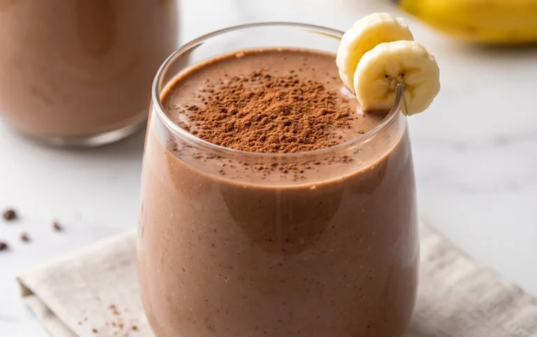 Chocolate Banana Smoothie