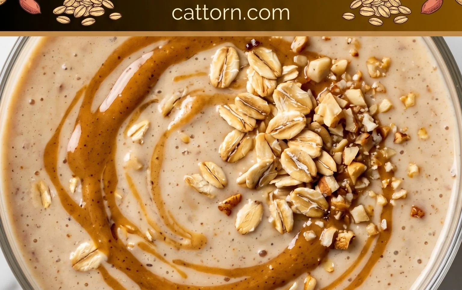 Peanut Butter Oatmeal Smoothie